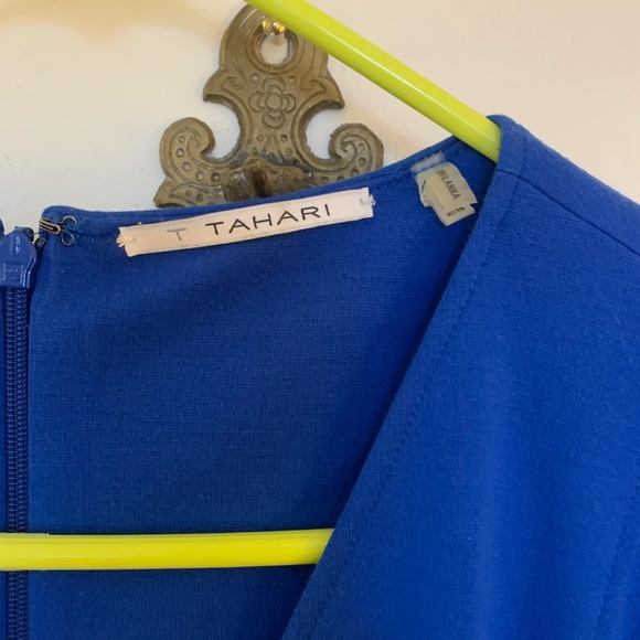 Tahari Blue Dress - Picture 5 of 6